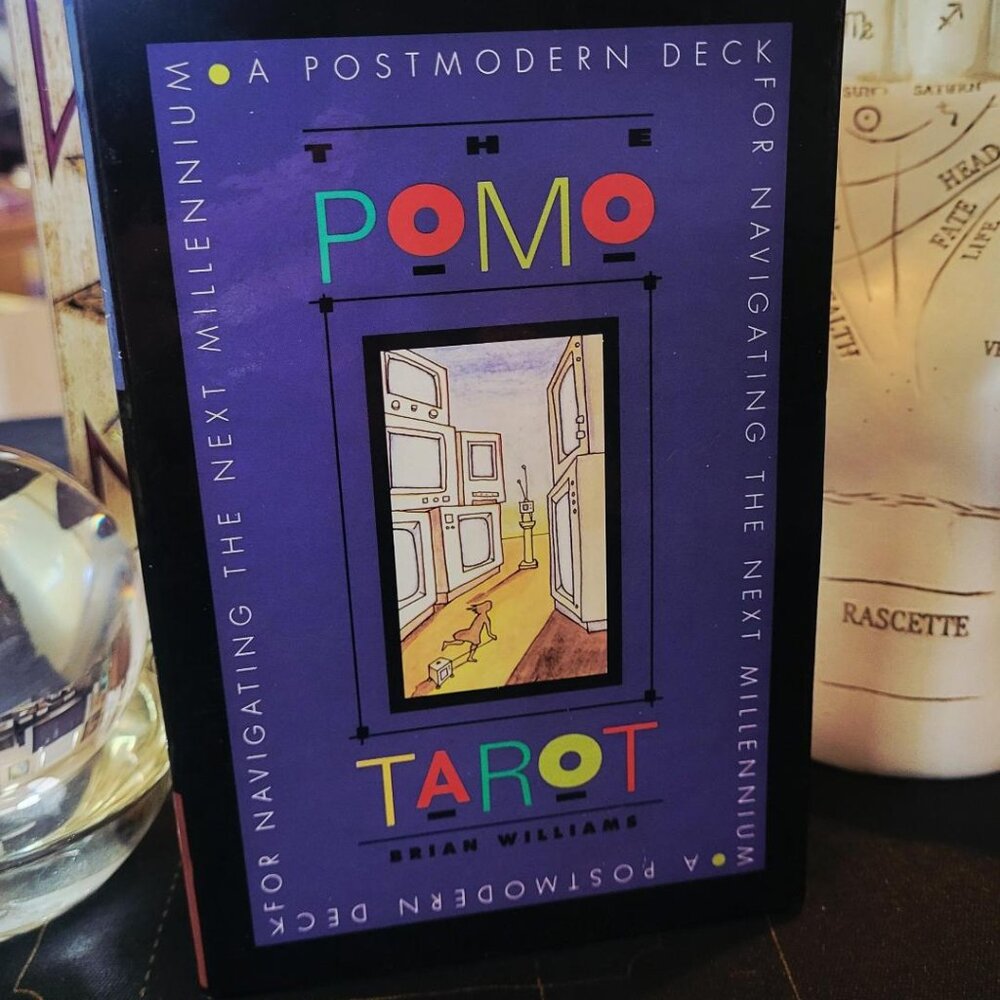 UNIQUE!! - PoMo Tarot by Brian Williams - Harper Collins 1st Edition - c. 1994